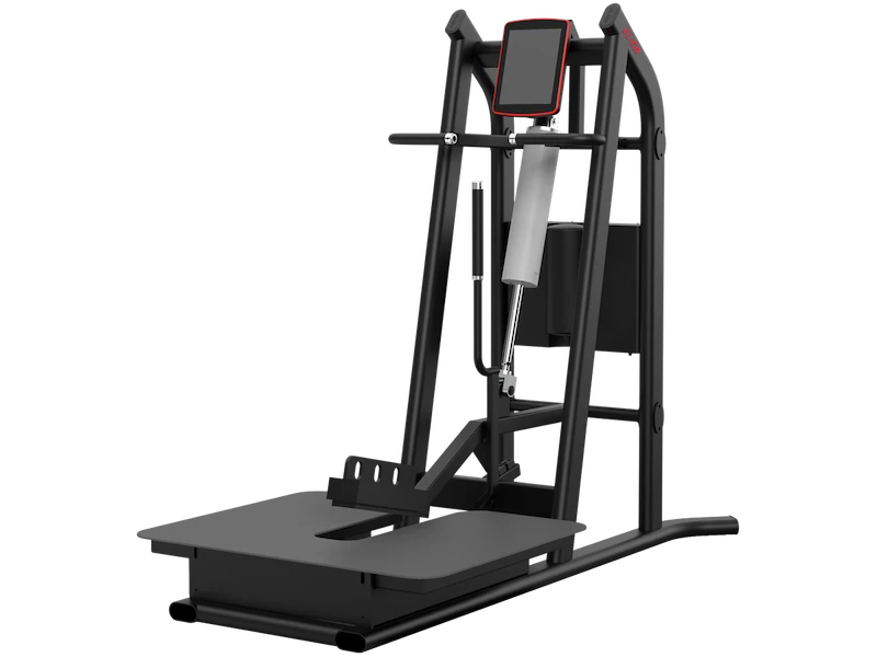 Приседания с поясом Belt Squat - Вид в изометрии (Eliga)