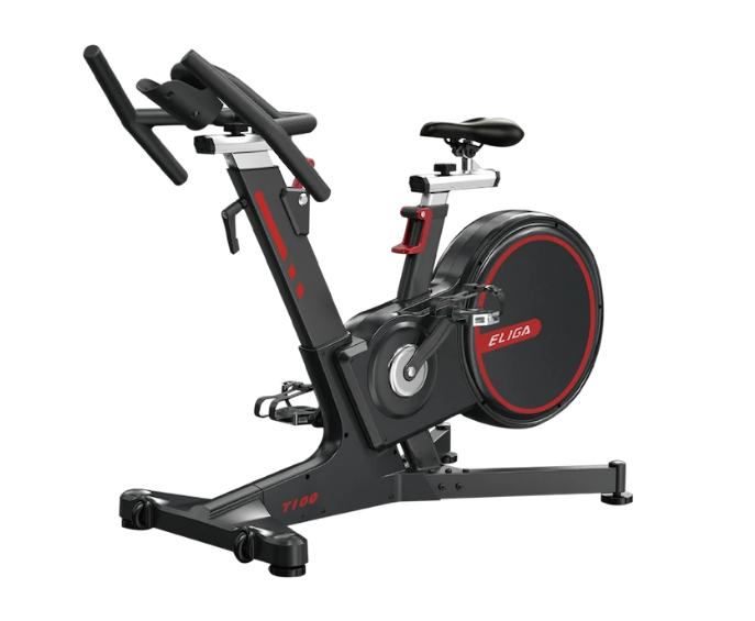 Велотренажер T100-C - Вид в изометрии (Eliga)
