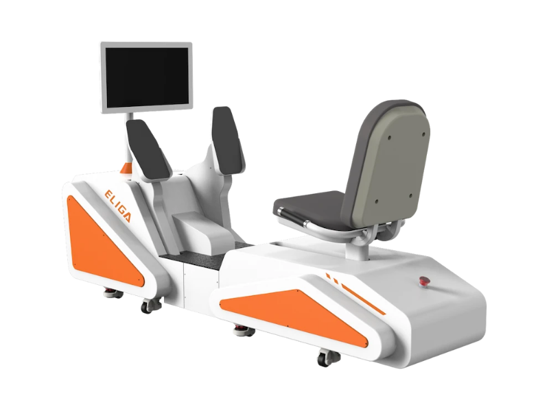 Реабилитационный жим ногами R530 - Вид в изометрии (Eliga)