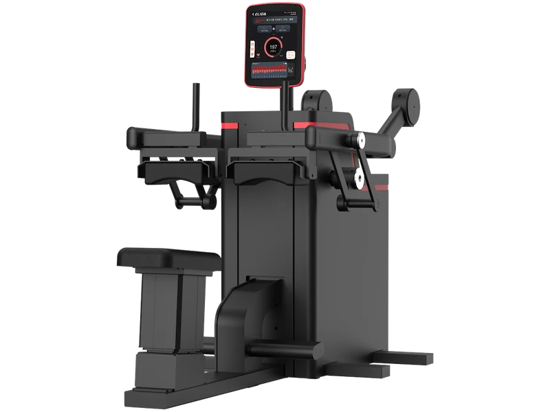 Тренажер для голени сидя T171 - Вид в изометрии (Eliga)
