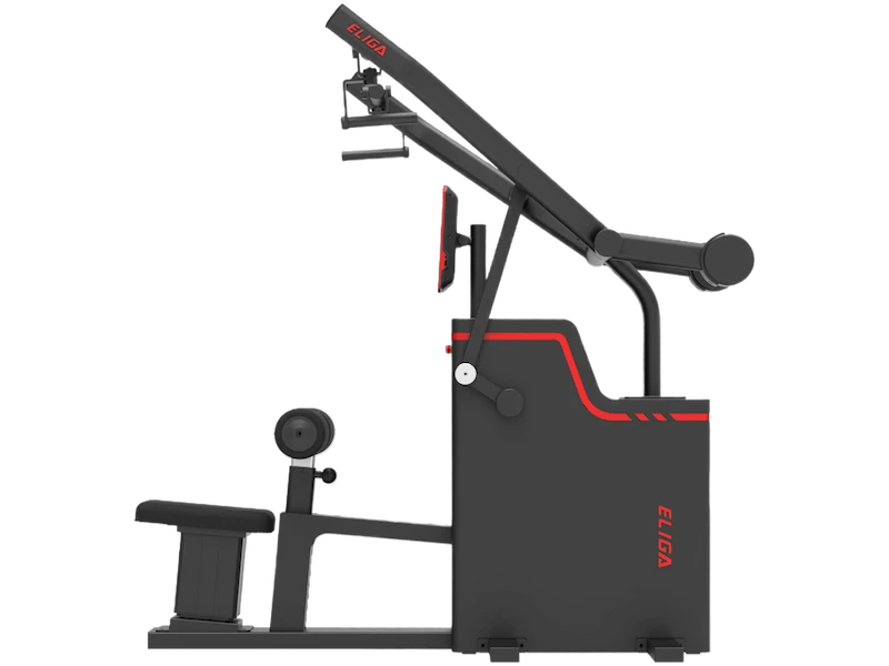 Вертикальная тяга Seated Pulldown T155 - Вид сбоку (Eliga)