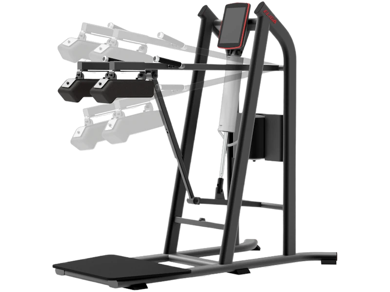 Тренажер для приседаний T168 - Вид спереди (Eliga)