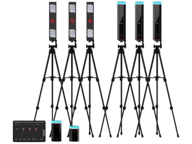 Система хронометража T133-C - Вид в изометрии (Eliga)