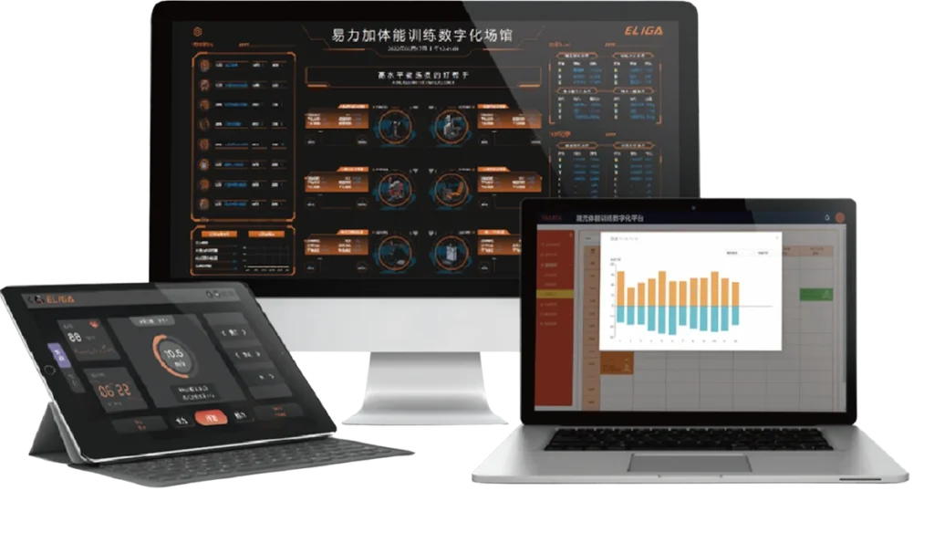 Единый контур управления PAMFA: синхронизация интерфейсов на мониторе администратора, ноутбуке и планшете тренера